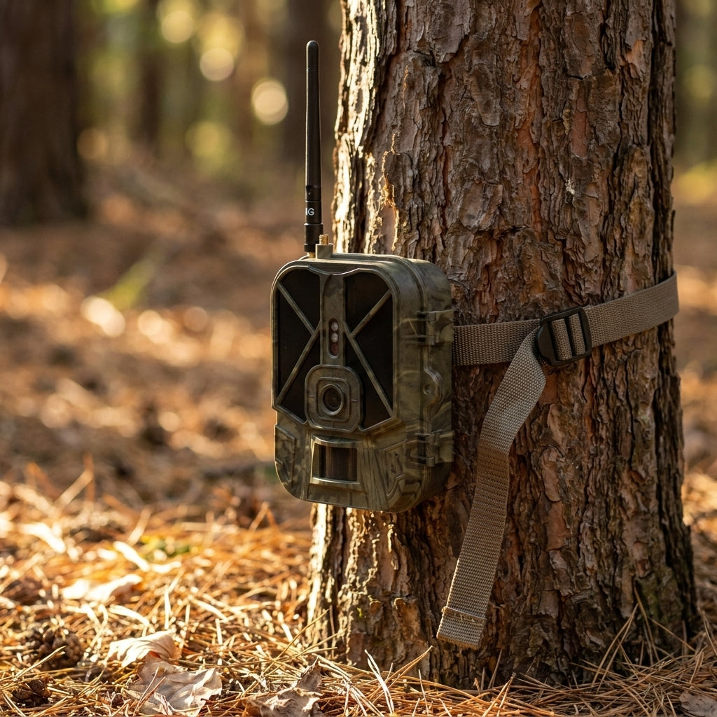 4K Wildkamera 4G – Tagaufnahme von Wild in freier Natur