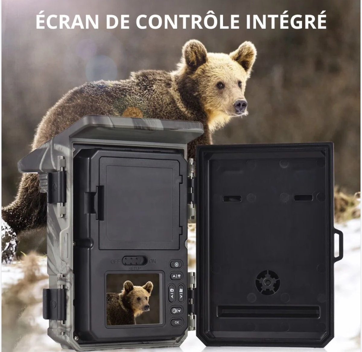 Solar Wildkamera 4G 4K – Montage am Baumstamm mit Spanngurt